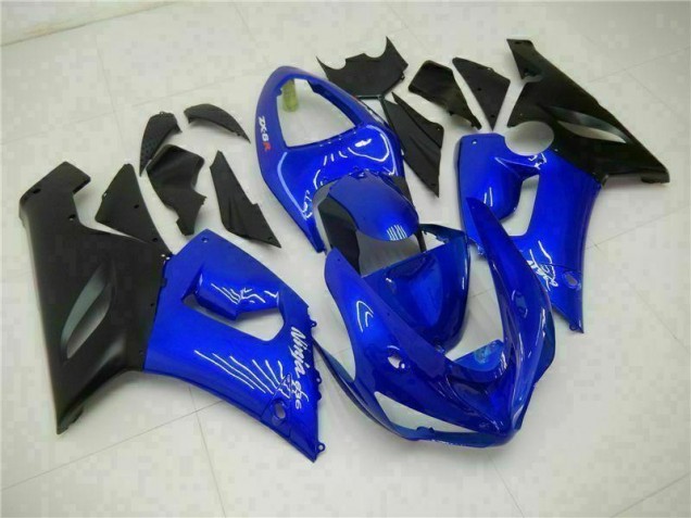05-06 Blau ZX6R Motorrad Verkleidungen