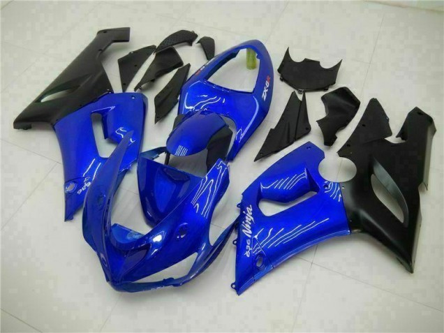 05-06 Blau ZX6R Motorrad Verkleidungen