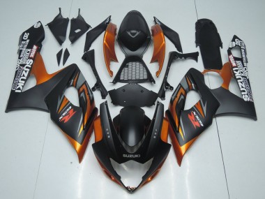 05-06 Braun und Matt schwarz GSXR 1000 Motorrad Verkleidung