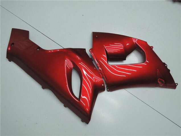 05-06 CUndy Rot ZX6R Motorrad Verkleidung 05-06 CUndy Rot ZX6R Motorrad Verkleidung