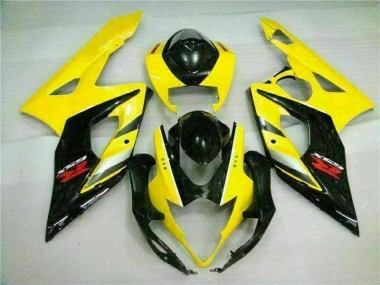 05-06 Gelb Schwarz GSXR 1000 Motorrad Verkleidungen