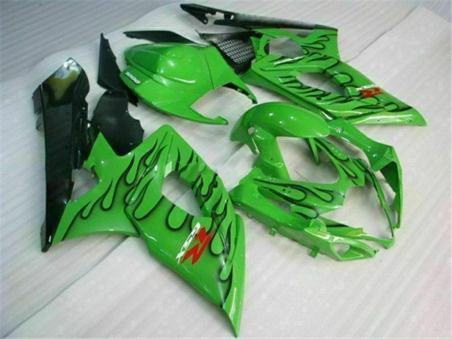 05-06 Grün GSXR 1000 Motorrad Verkleidung