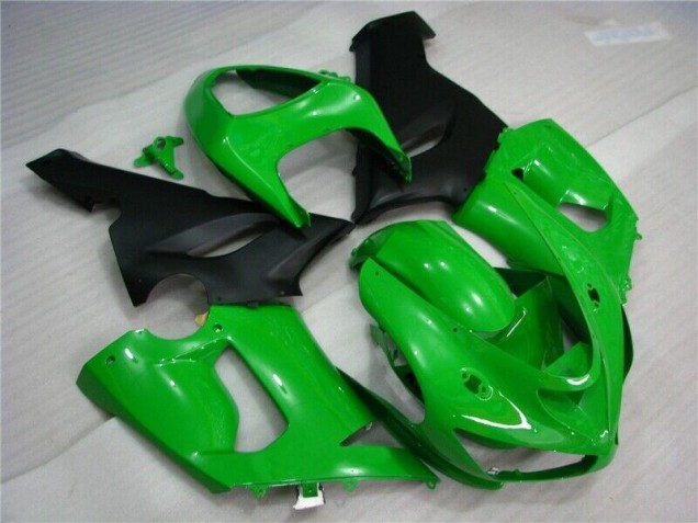 05-06 Grün Matt schwarz ZX6R Motorrad Verkleidung 05-06 Grün Matt schwarz ZX6R Motorrad Verkleidung