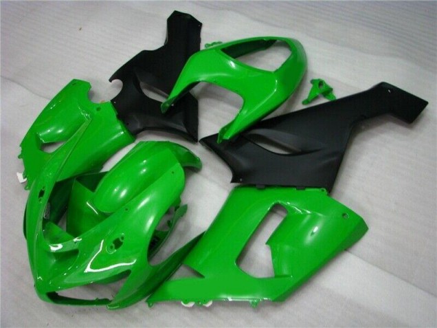 05-06 Grün Matt schwarz ZX6R Motorrad Verkleidung 05-06 Grün Matt schwarz ZX6R Motorrad Verkleidung