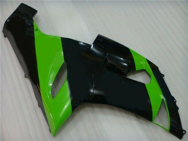 05-06 Grün Schwarz ZX6R Motorrad Verkleidung