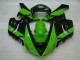 05-06 Grün Schwarz ZX6R Motorrad Verkleidung
