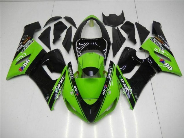 05-06 Grün ZX6R Motorrad Verkleidung 05-06 Grün ZX6R Motorrad Verkleidung