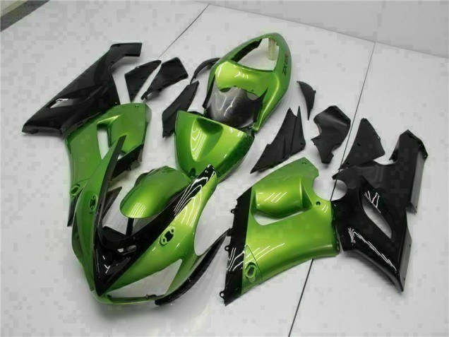 05-06 Grün ZX6R Motorrad Verkleidungen 05-06 Grün ZX6R Motorrad Verkleidungen