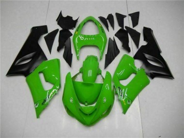05-06 Grün ZX6R Motorrad Vollverkleidung