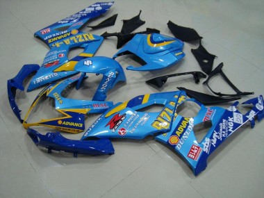 05-06 Hell blau Rizla GSXR 1000 Motorrad Verkleidung