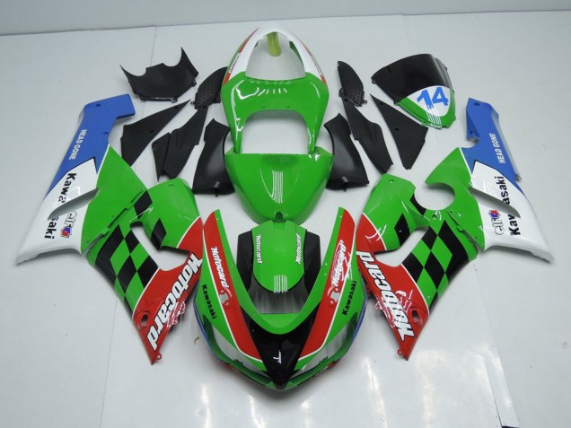 05-06 Motocard ZX6R Motorrad Verkleidung