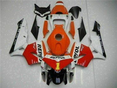 05-06 Orange Repsol CBR600RR Motorrad Verkleidung