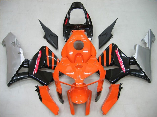 05-06 Orange Schwarz CBR600RR Motor Verkleidung