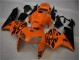 05-06 Orange Schwarz CBR600RR Motorrad Verkleidung & Plastik