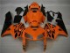 05-06 Orange Schwarz CBR600RR Motorrad Verkleidung & Plastik