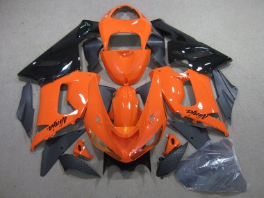 05-06 Orange Schwarz Ninja ZX6R Motorrad Vollverkleidung