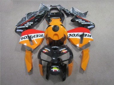 05-06 Orange Schwarz Repsol CBR600RR Motorrad Verkleidungen