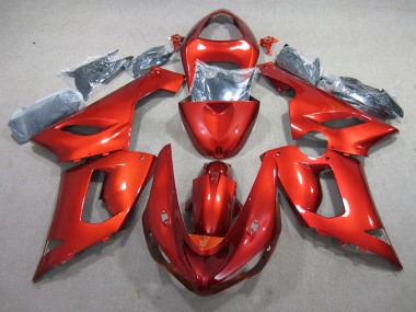 05-06 Orange ZX6R Motorrad Verkleidungen