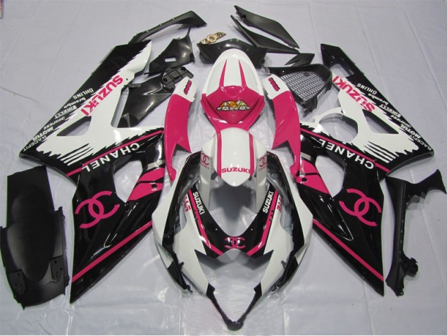 05-06 Rosa Chanel GSXR 1000 Motorrad Verkleidung