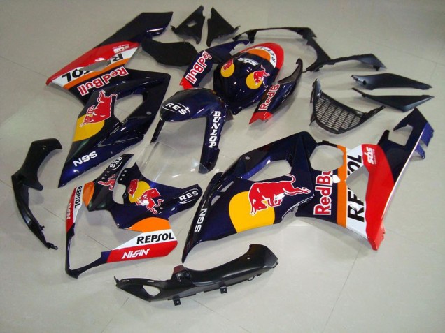 05-06 Rot Bull Repsol GSXR 1000 Motorrad Verkleidung 05-06 Rot Bull Repsol GSXR 1000 Motorrad Verkleidung