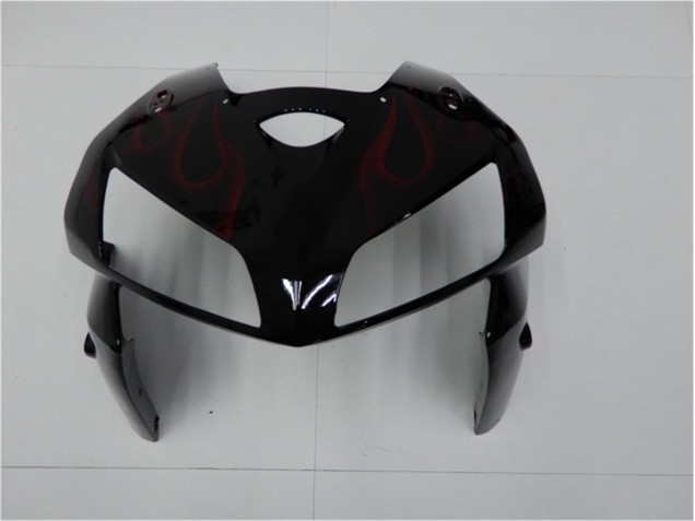 05-06 Rot Flamme Schwarz CBR600RR Motorrad Verkleidung