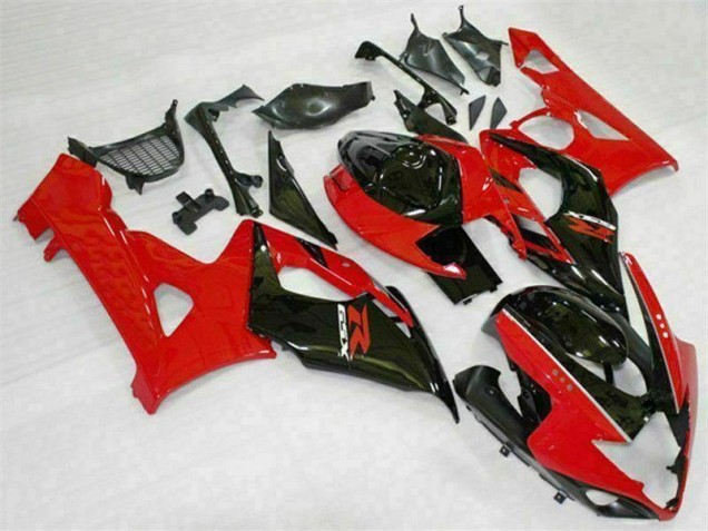 05-06 Rot Schwarz GSXR 1000 Motorrad Verkleidung 05-06 Rot Schwarz GSXR 1000 Motorrad Verkleidung