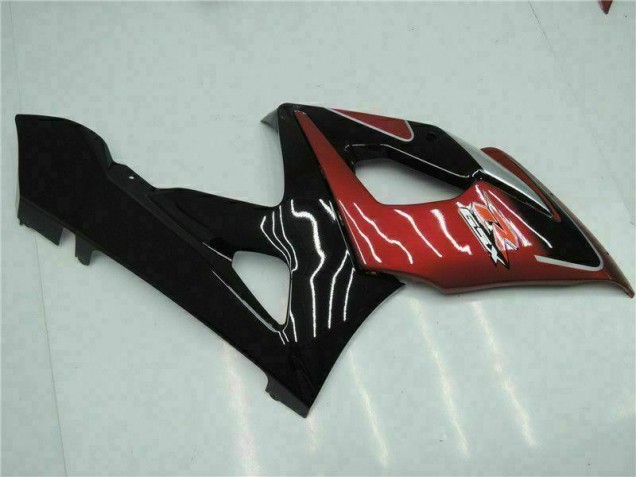 05-06 Rot Schwarz GSXR 1000 Motorrad Verkleidungen 05-06 Rot Schwarz GSXR 1000 Motorrad Verkleidungen