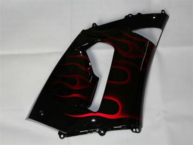 05-06 Rot Schwarz ZX6R Motorrad Verkleidung 05-06 Rot Schwarz ZX6R Motorrad Verkleidung