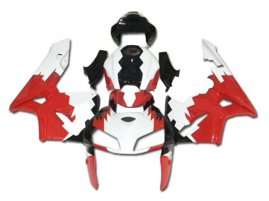 05-06 Rot Weiß Schwarz CBR600RR Motorrad Vollverkleidung