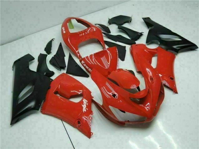 05-06 Rot ZX6R Motorrad Verkleidungen