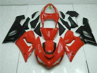05-06 Rot ZX6R Motorrad Verkleidungen