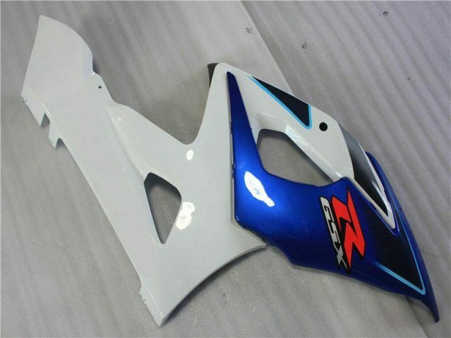 05-06 Schwarz Blau Weiß GSXR 1000 Motorrad Verkleidung