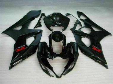05-06 Schwarz GSXR 1000 Motorrad Verkleidungen