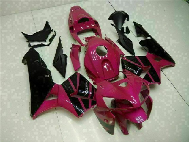 05-06 Schwarz Lila CBR600RR Motorrad Verkleidung