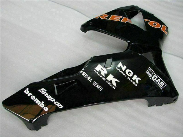 05-06 Schwarz Repsol CBR600RR Motorrad Verkleidung 05-06 Schwarz Repsol CBR600RR Motorrad Verkleidung