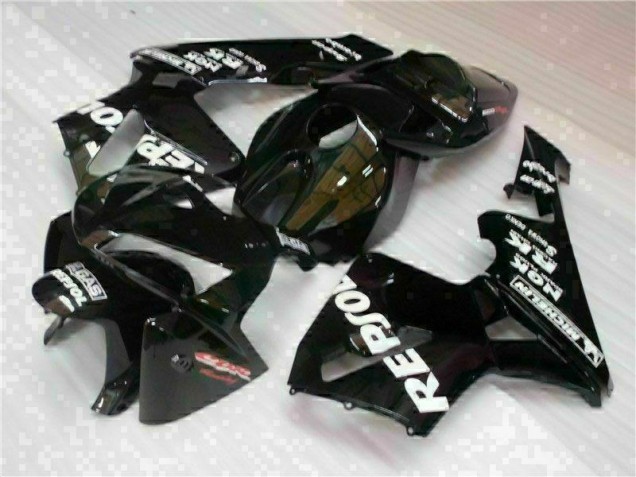 05-06 Schwarz Repsol CBR600RR Motorrad Verkleidungen
