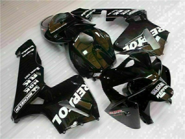 05-06 Schwarz Repsol CBR600RR Motorrad Verkleidungen