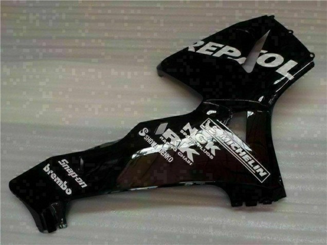 05-06 Schwarz Repsol CBR600RR Motorrad Verkleidungen