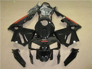 05-06 Schwarz Rot CBR600RR Motorrad Verkleidung