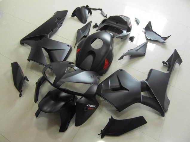 05-06 Schwarz Rot CBR600RR Motorrad Verkleidungen 05-06 Schwarz Rot CBR600RR Motorrad Verkleidungen