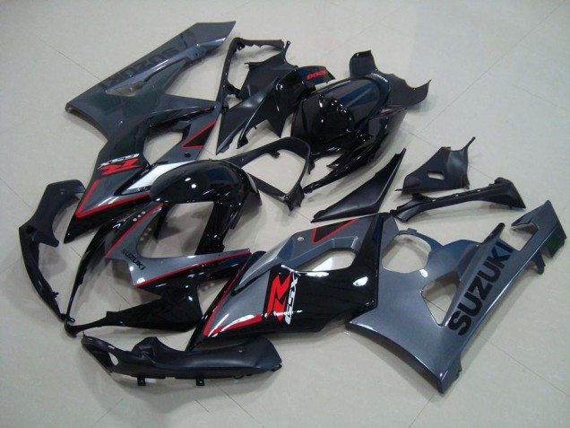 05-06 Schwarz Rote Aufkleber GSXR 1000 Motorrad Verkleidung 05-06 Schwarz Rote Aufkleber GSXR 1000 Motorrad Verkleidung