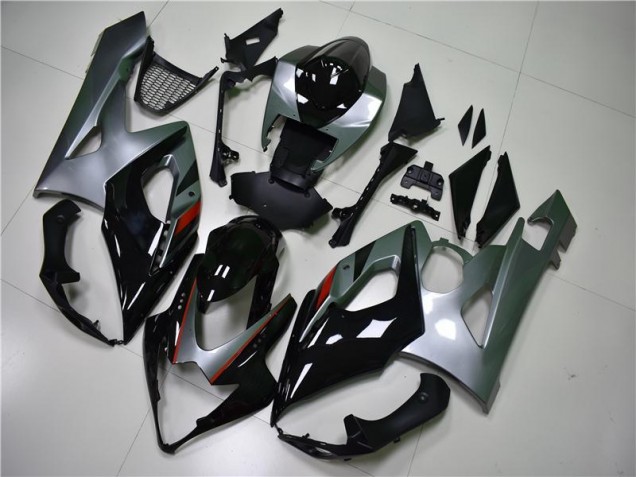 05-06 Schwarz Silber GSXR 1000 Motorrad Verkleidung 05-06 Schwarz Silber GSXR 1000 Motorrad Verkleidung
