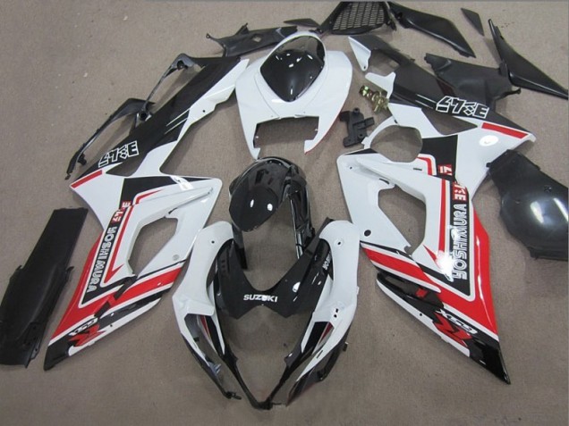 05-06 Schwarz Weiß Rot GSXR 1000 Motorrad Verkleidung