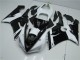 05-06 Schwarz Weiß ZX6R Motorrad Verkleidung 05-06 Schwarz Weiß ZX6R Motorrad Verkleidung