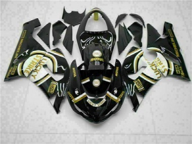 05-06 Schwarz ZX6R Motorrad Verkleidung & Plastik