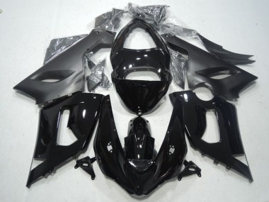05-06 Schwarz ZX6R Motorrad Vollverkleidung & Plastik