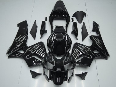 05-06 Silber Flamme CBR600RR Motorrad Verkleidung