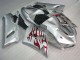 05-06 Silber Rot Flammen ZX6R Motorrad Verkleidung 05-06 Silber Rot Flammen ZX6R Motorrad Verkleidung