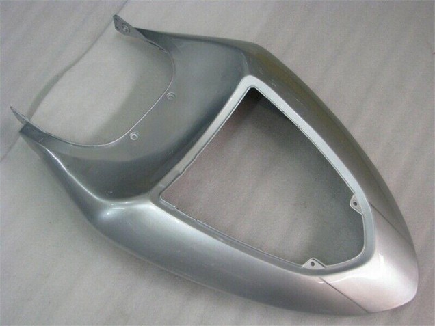 05-06 Silber Rot Flammen ZX6R Motorrad Verkleidung 05-06 Silber Rot Flammen ZX6R Motorrad Verkleidung