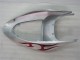 05-06 Silber Rot Flammen ZX6R Motorrad Verkleidung 05-06 Silber Rot Flammen ZX6R Motorrad Verkleidung